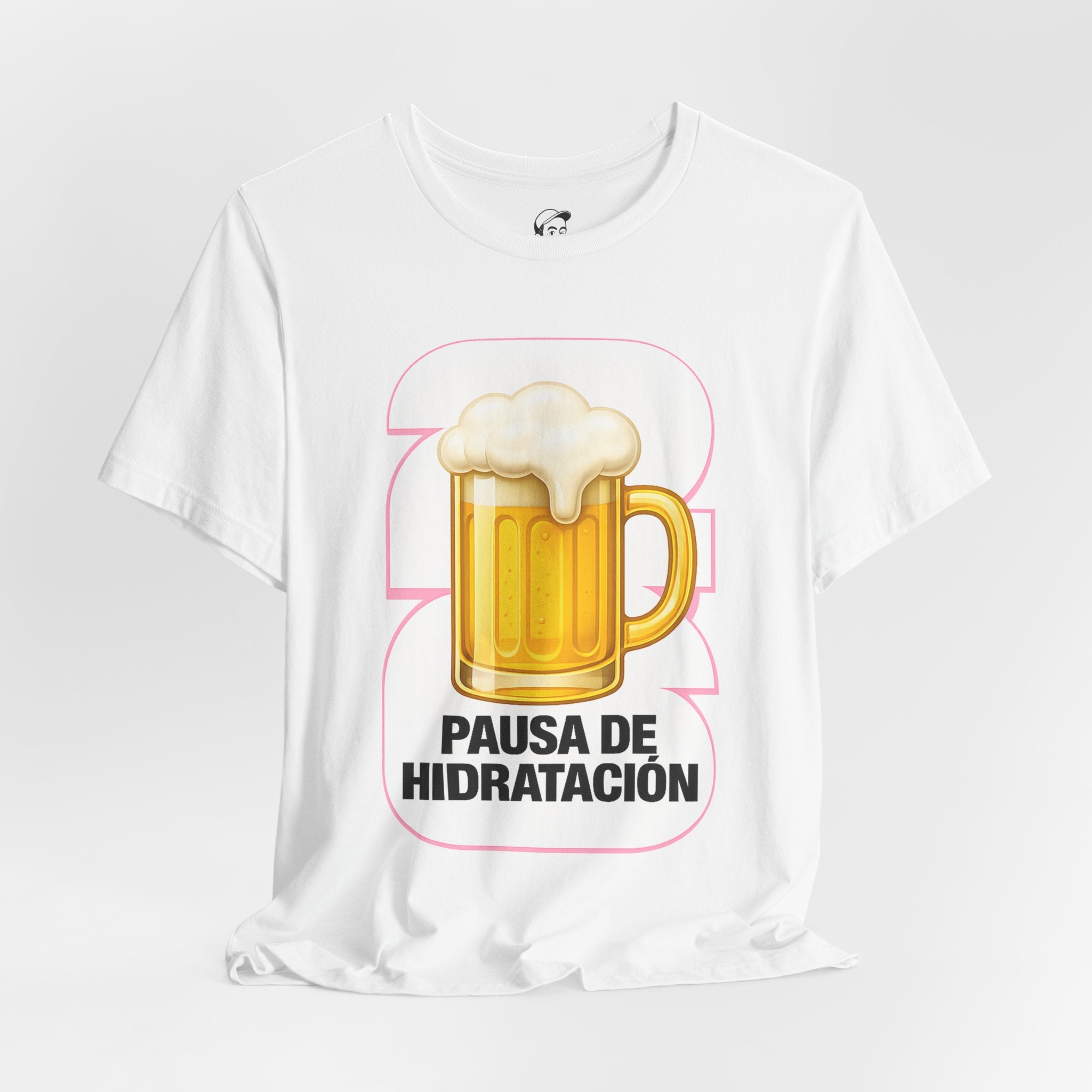'Pausa de Hidratación' Funny Latino Beer T-Shirt | Unisex Graphic Tee